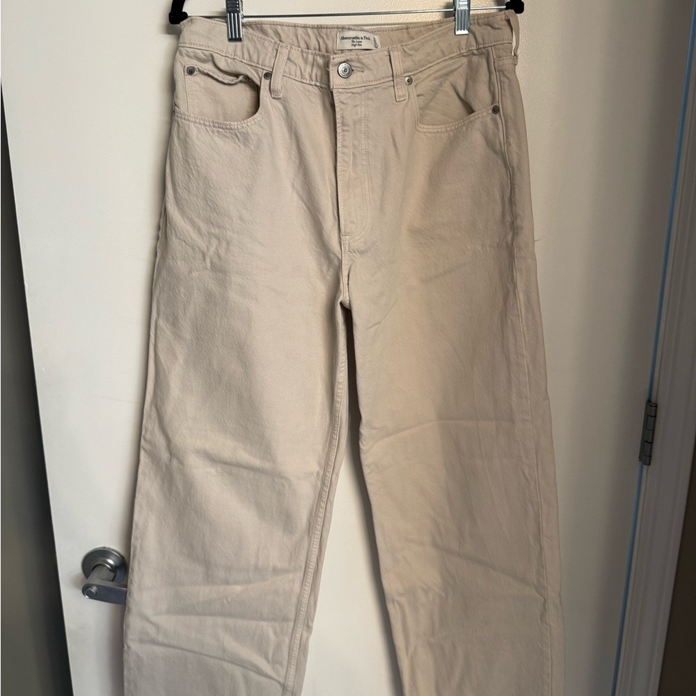 High-Rise Wide Leg Jeans